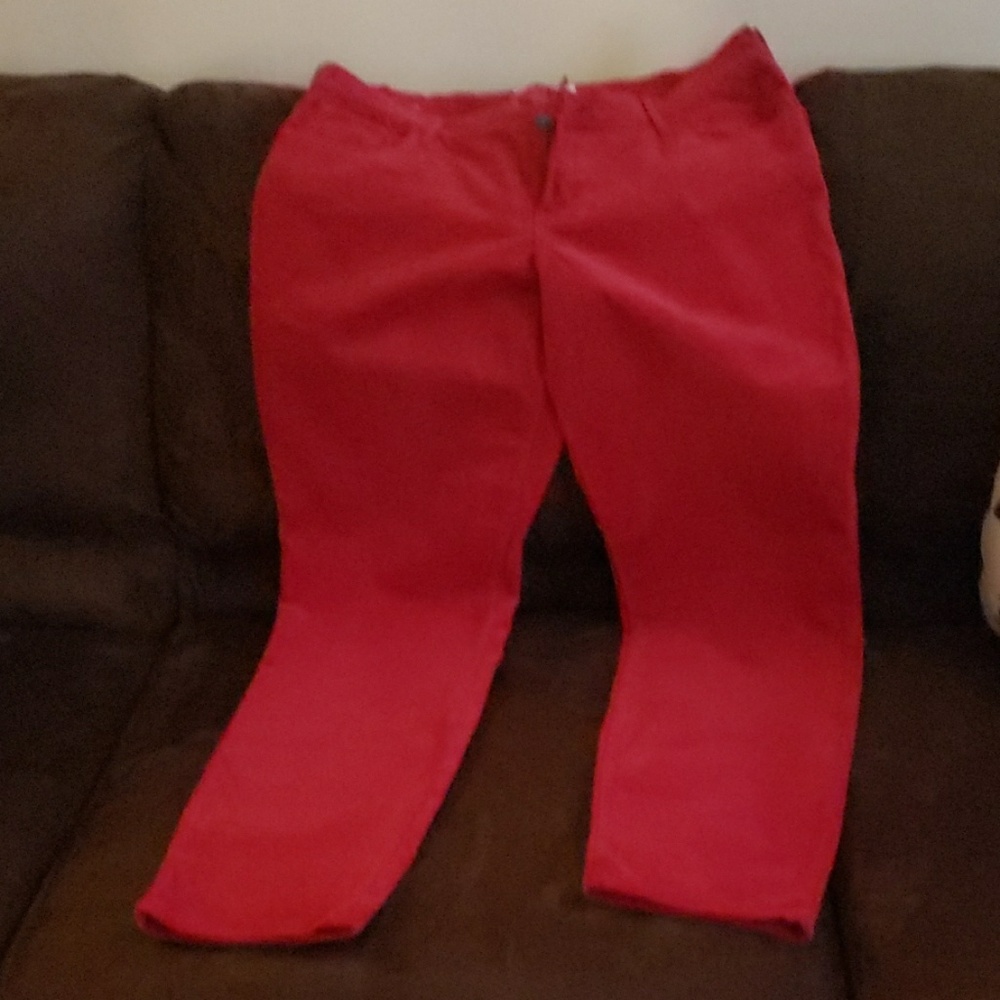 Red Corduroy